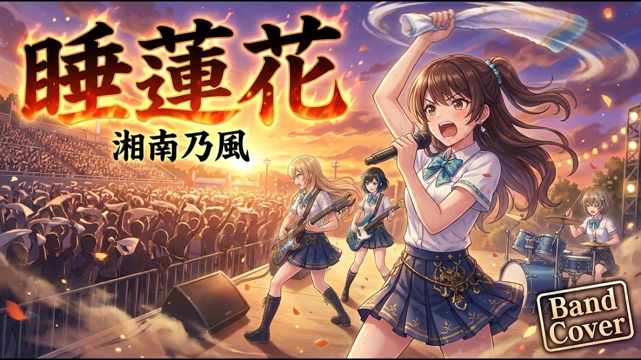 睡蓮花 / 湘南乃風【バンドカバー】