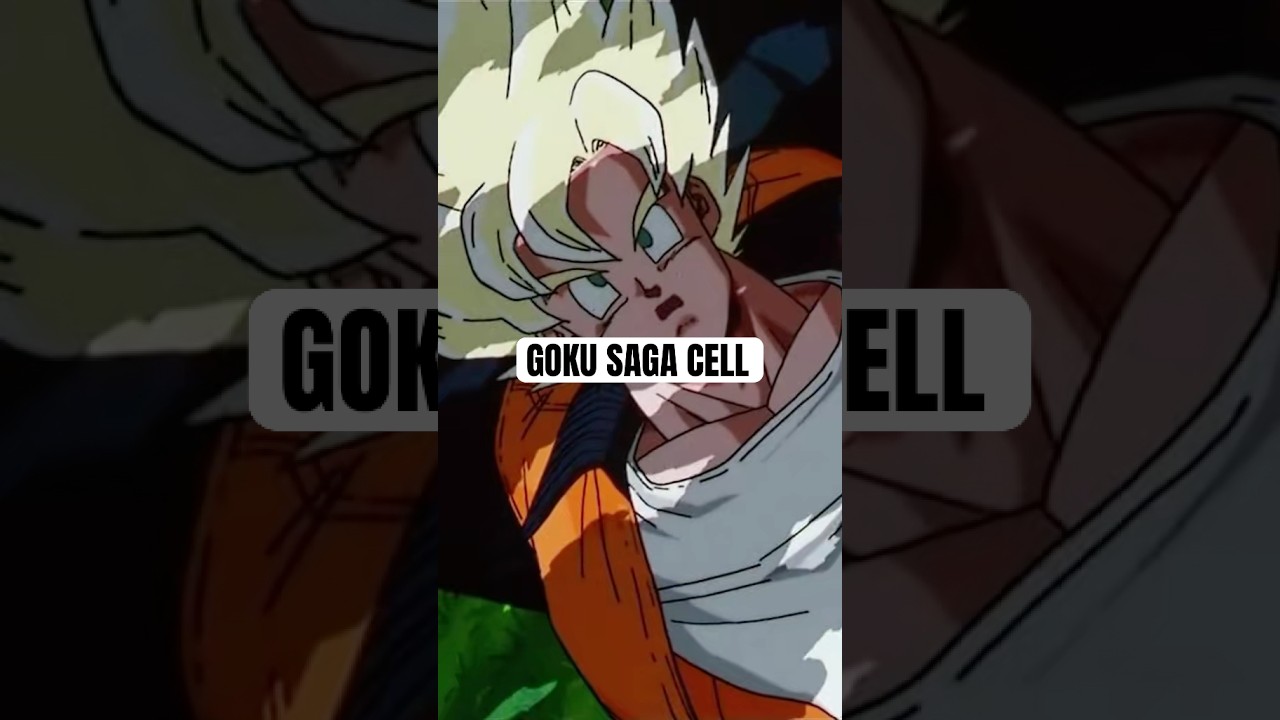 GOKU EN LA SAGA DE CELL 🔥🐉 