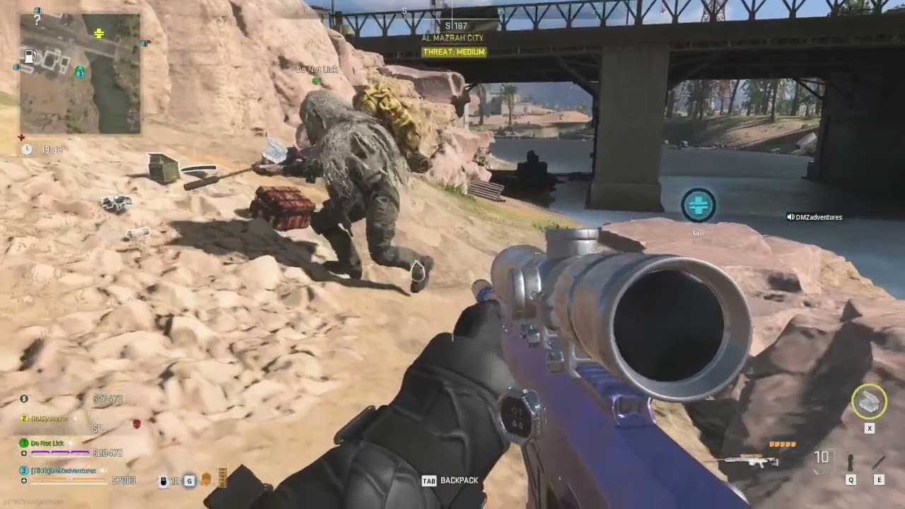 Some chaos in DMZ! Questionable randoms, hackusations and so much more! #dmz #warzone #cod