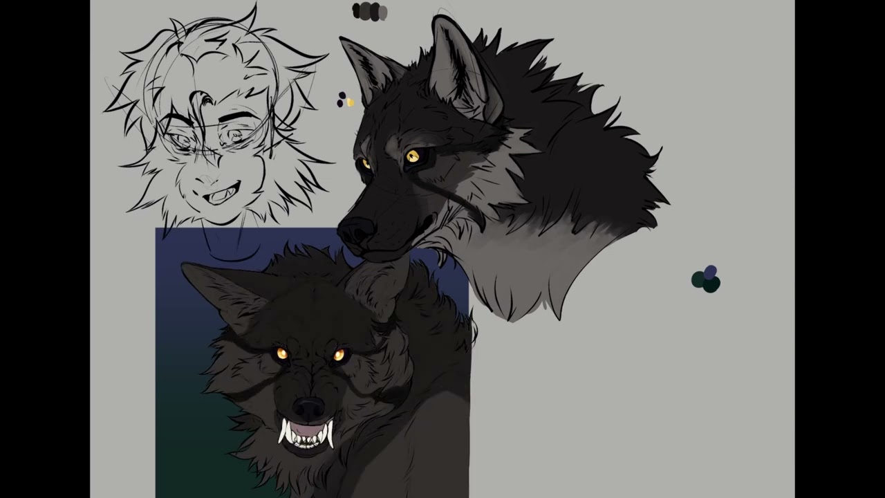Drawing Dump Pile | Amara the Werewolf