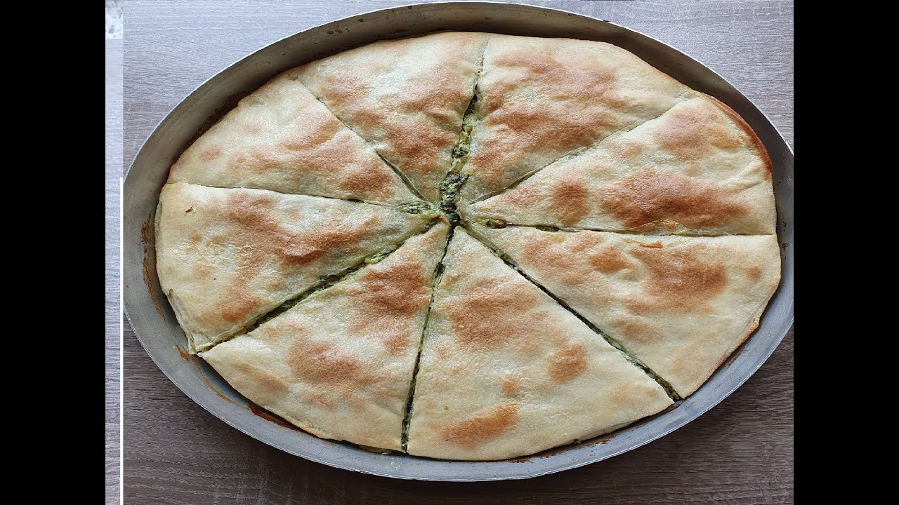 Pite me Spinaq /Laknur / Börek mit Spinatfüllung Rezept