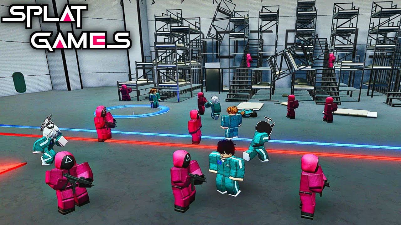 Squid Game 3 - The Splat Games BETA - New Guards Behaviour (Full Walkthrough) - Roblox