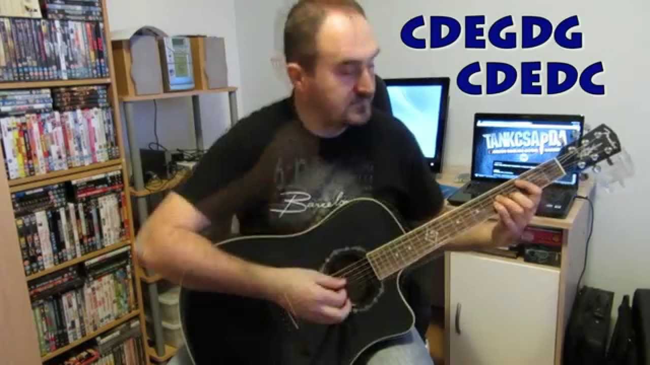 Tankcsapda - Egyszerű dal - gitáron