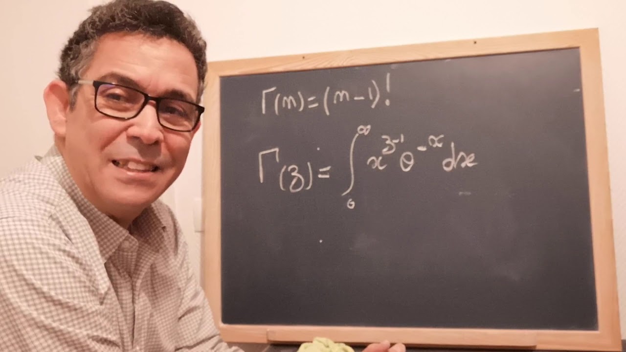 ما هي دالة غاما؟ ومن أبدعها؟ ومتى كان ذلك؟Gamma function définition