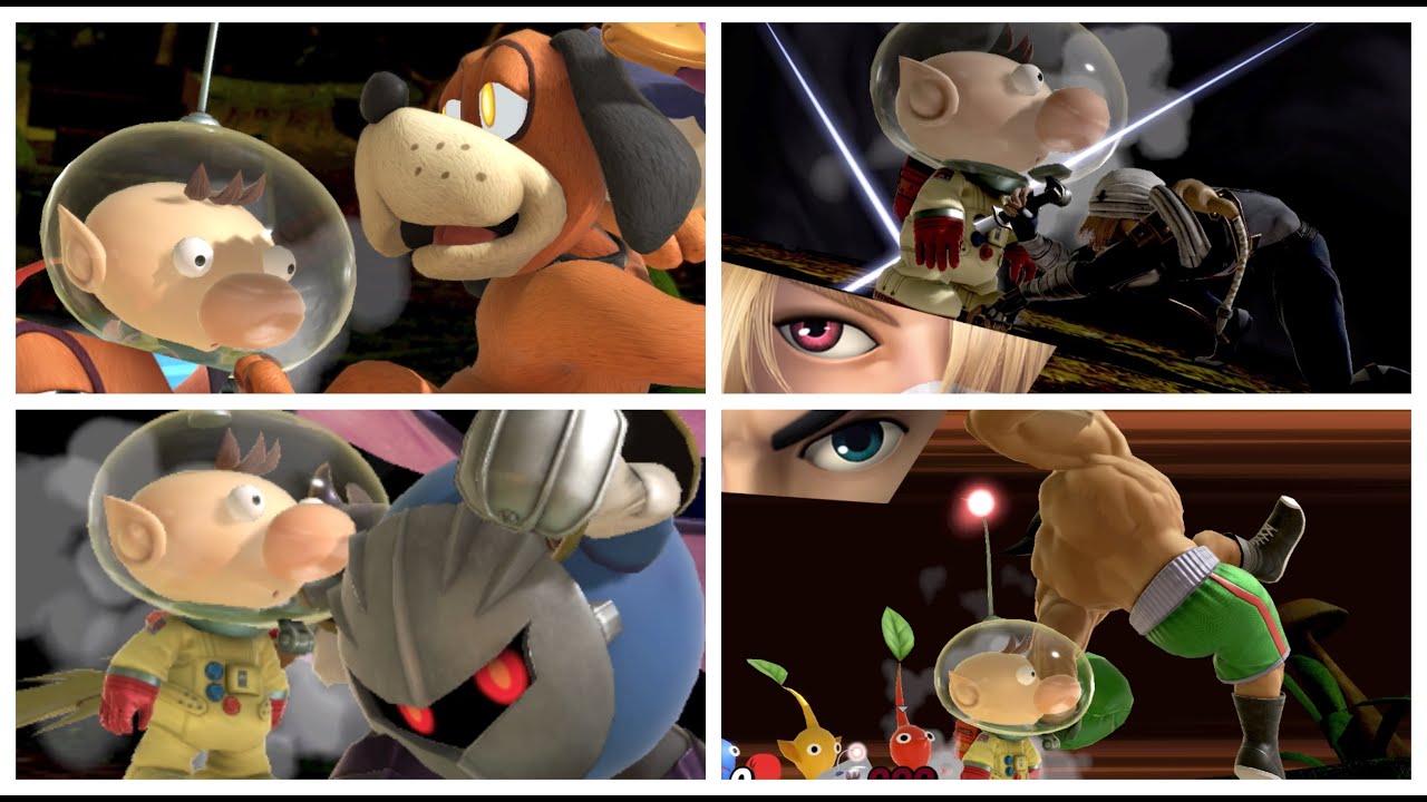 Cinematic Final Smashes on Olimar