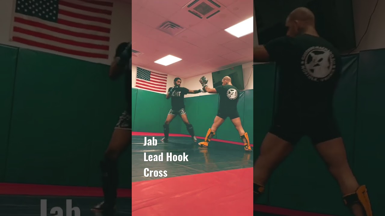 Combo: Jab.Lead Hook.Cross #boxing