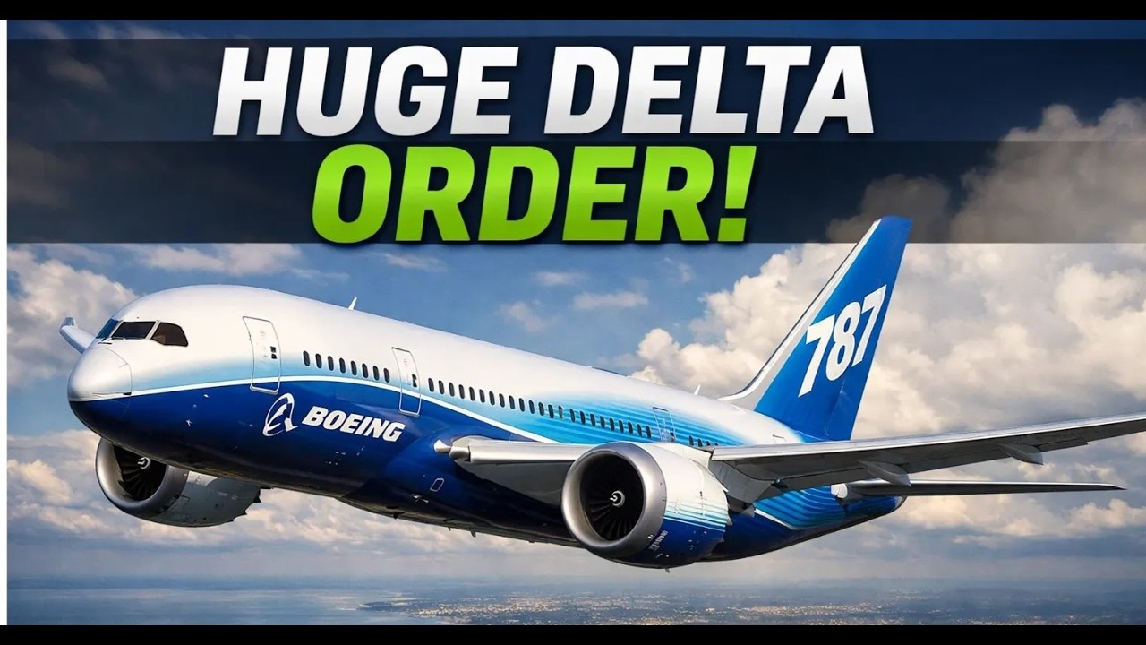 Delta Airlines Just Made a MASSIVE Boeing 787 Order!
