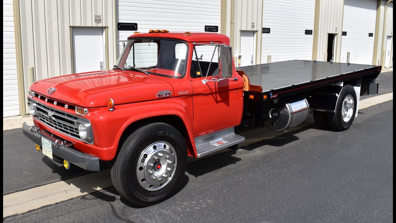 1966 Ford F-700 16' Flatbed (SOLD) FE 330 Top-Kick 7500 Upgrades
