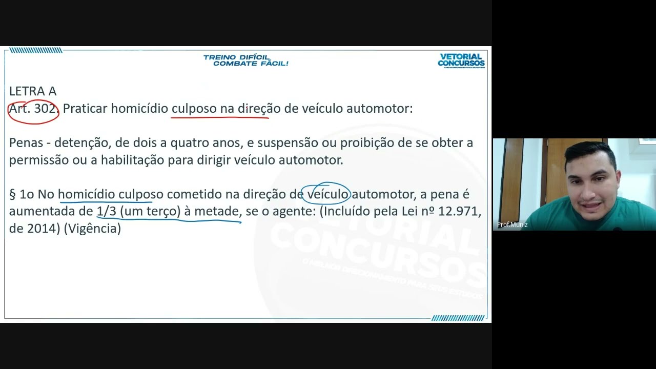 QUESTÕES E TEORIA | CÓDIGO DE TRÂNSITO BRASILEIRO | GMF | PROFESSOR MUNIZ