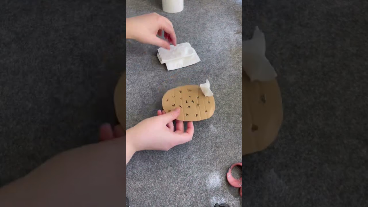 Snuffle mat for hamsters - easy DIY tutorial