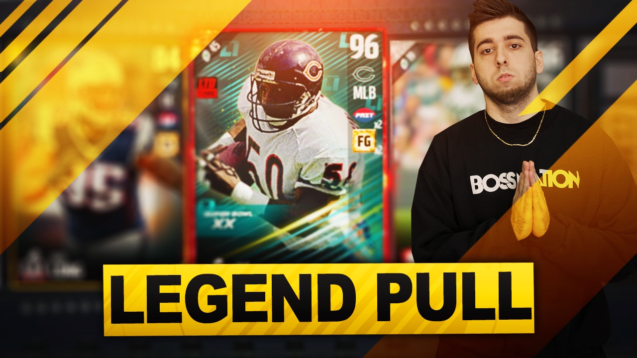 RARE LIMITED SUPER BOWL LEGEND PULL!!! MADDEN 17 ULTIMATE TEAM