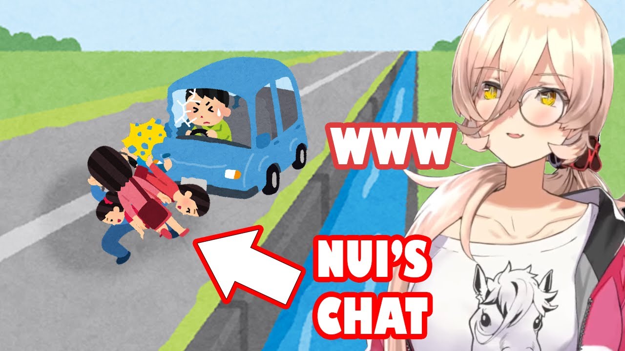 【ENG SUB】Nui's chat gets into traffic accidents a lot【Nijisanji/Nui Sociere】
