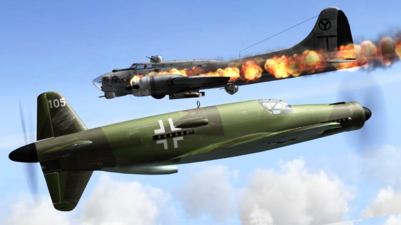Full IL-2 1946 mission: Do-335 Pfeile in der Reichsverteidigung