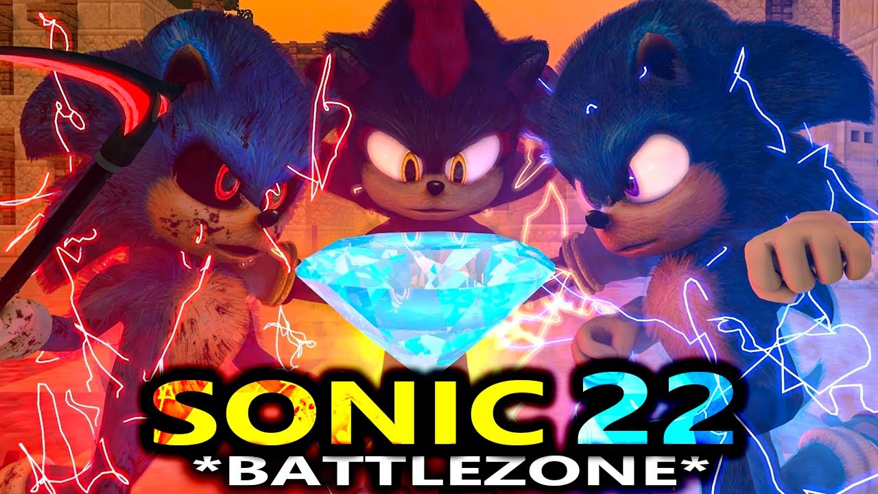 SONIC SPOOF 22 *BATTLEZONE* (официальный) Minecraft Animation Series 2 Сезон