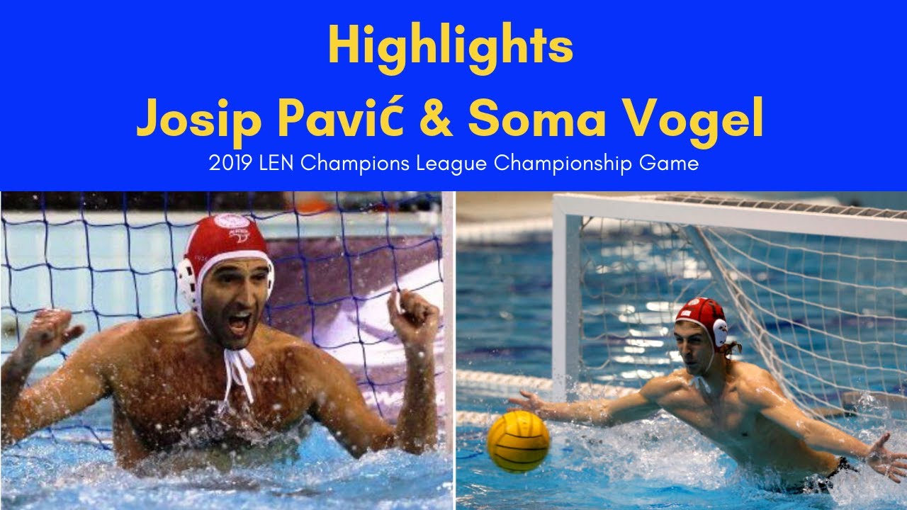 Water Polo Goalie Highlights: Josip Pavić and Soma Vogel (2019 Championship Game)