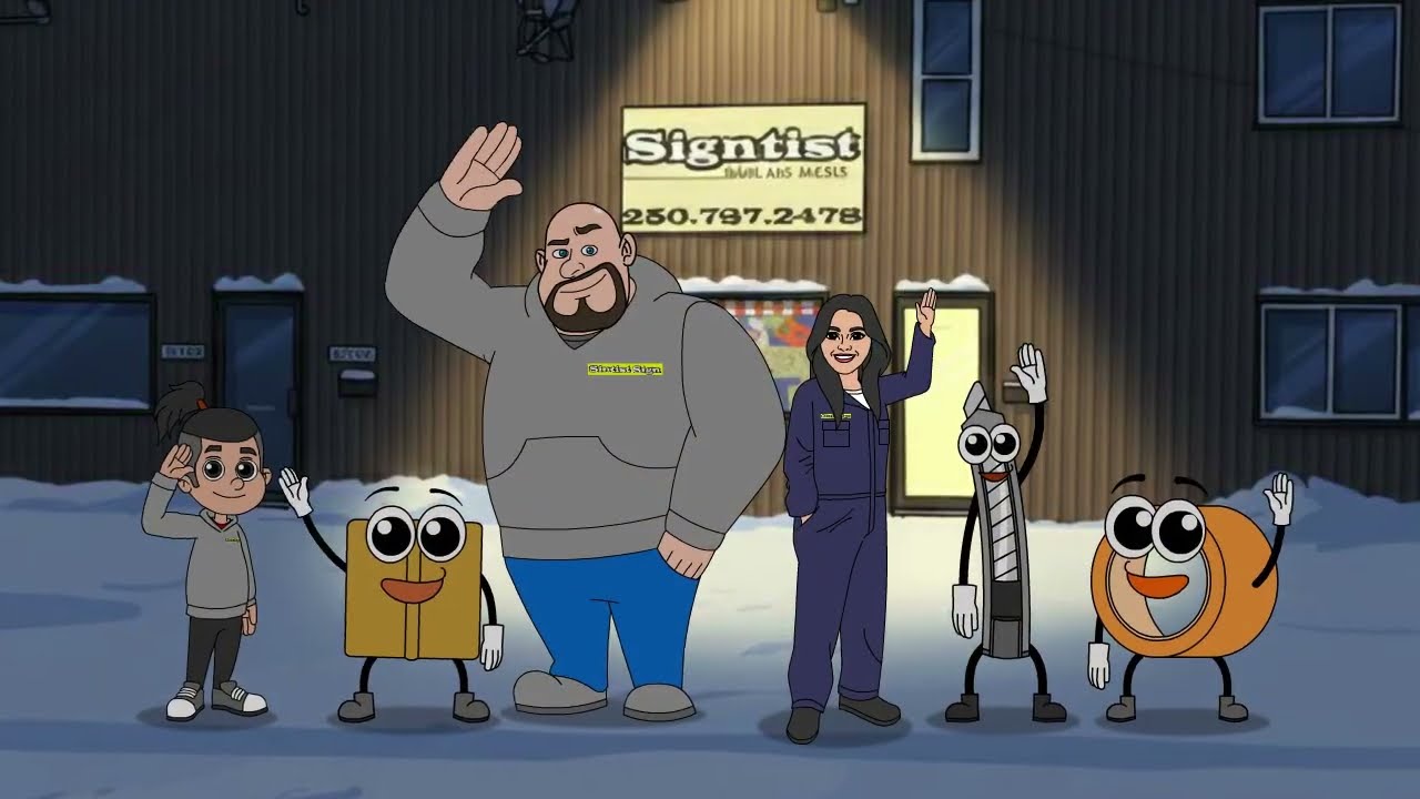 Signtist New Year Animation