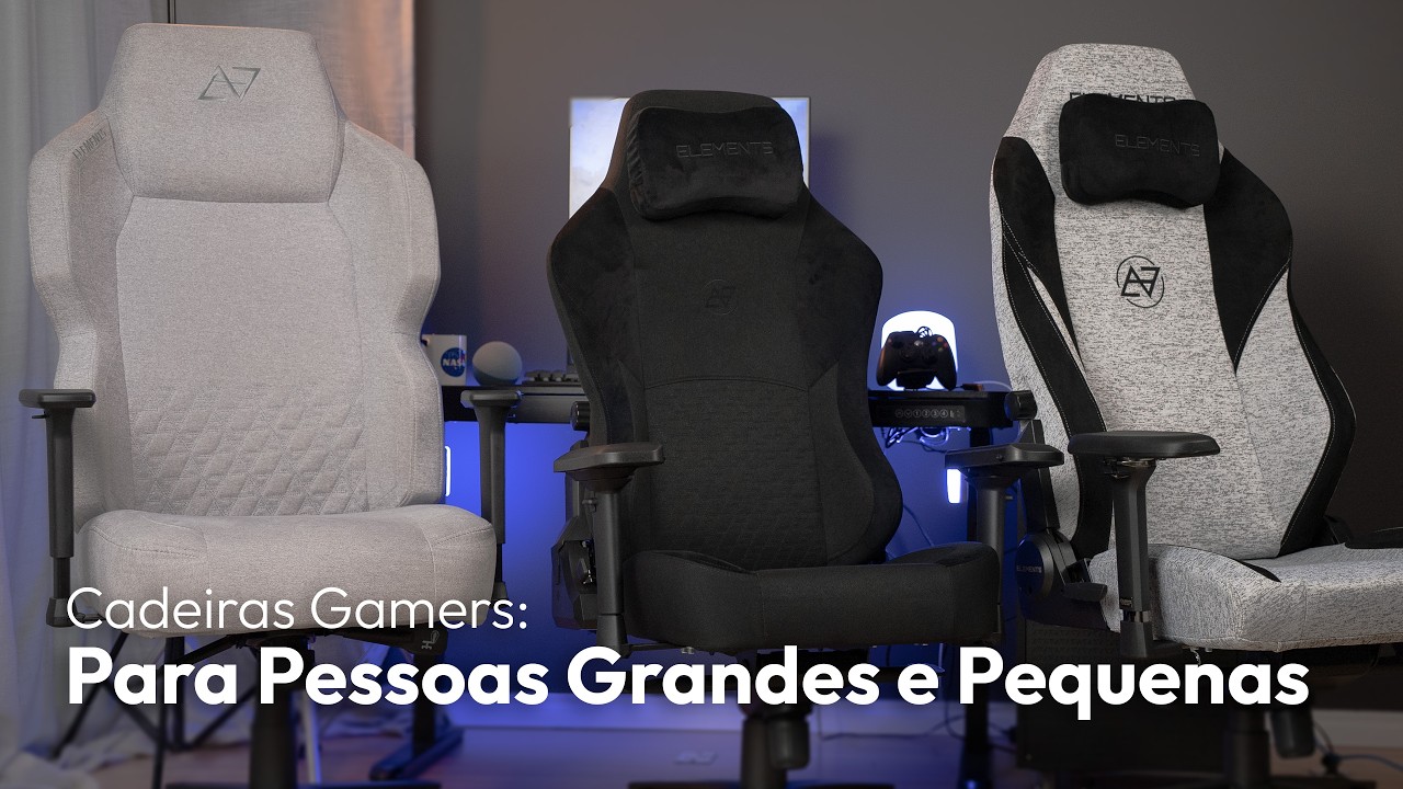 Cadeiras Para Pessoas Altas e Baixas: Qual Cadeira Gamer é ideal para seu biotipo?