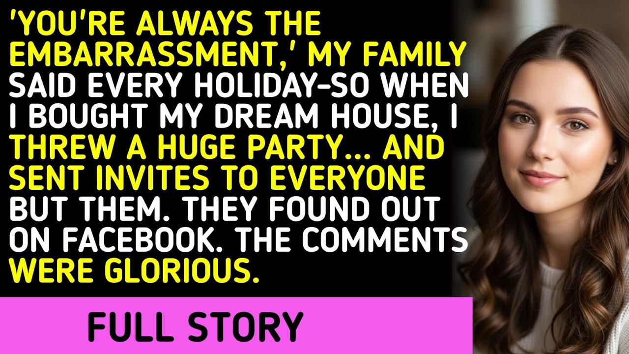 You're Always The Embarrassment,' My Family Said Every Holiday-So When I Bought My Dream House, I Th
