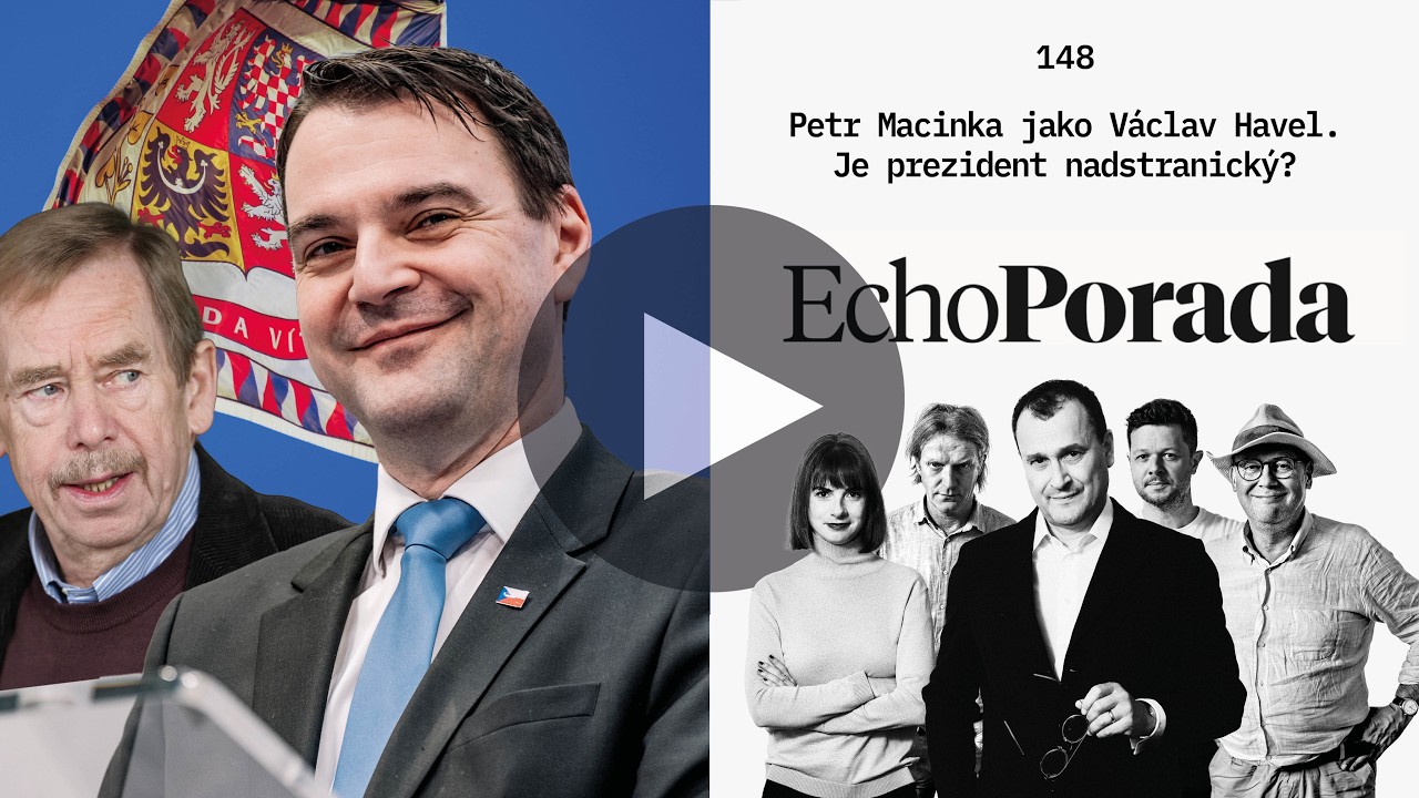Petr Macinka jako Václav Havel. Je prezident nadstranický?