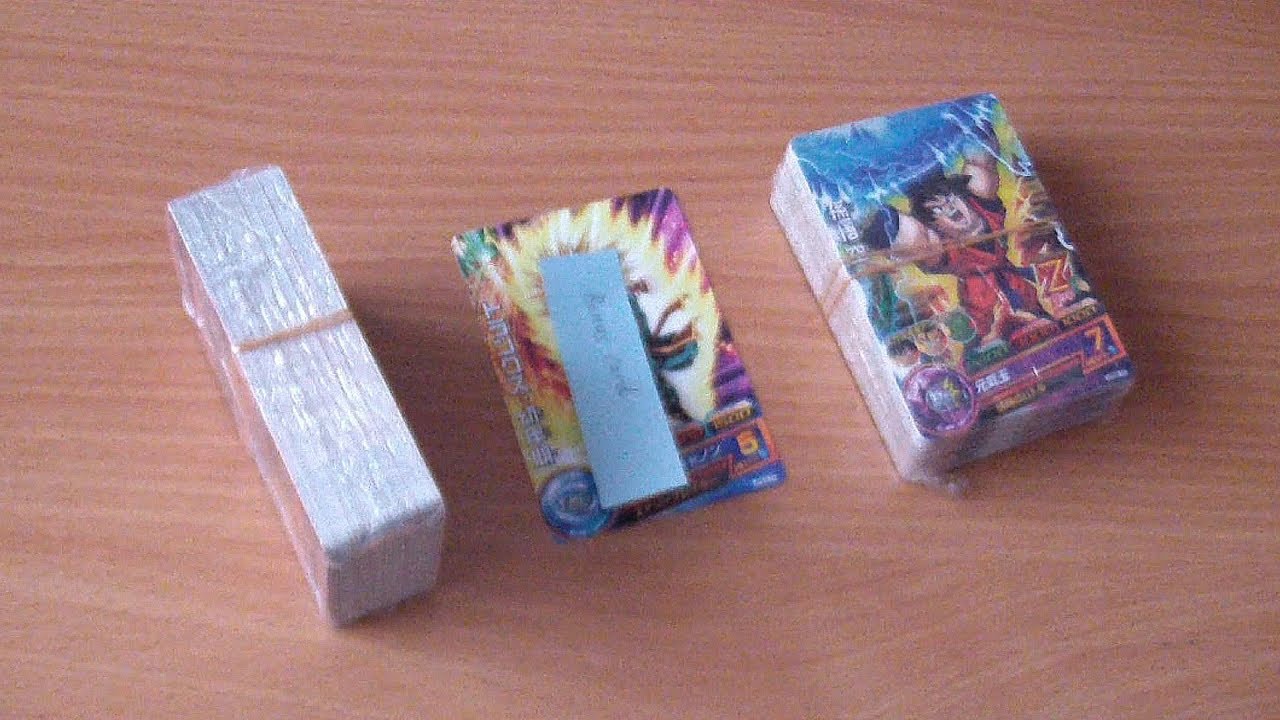 Unboxing De 2 Mazos De Cartas De Segunda Mano Dragon Ball Heroes