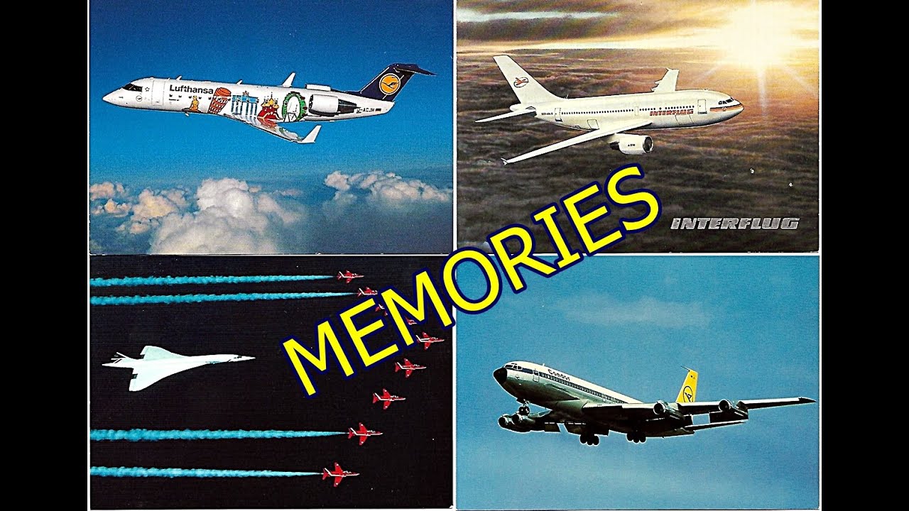 Heute Raritäten, damals selbstverständlich  Postkarten an Bord der Airlines   LH,CLH,BA,DE,Interflug