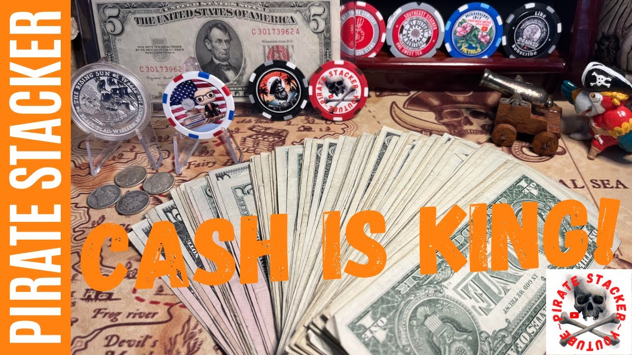 Cash ~ Use It Or Lose It!  #cash  #silver  #gold