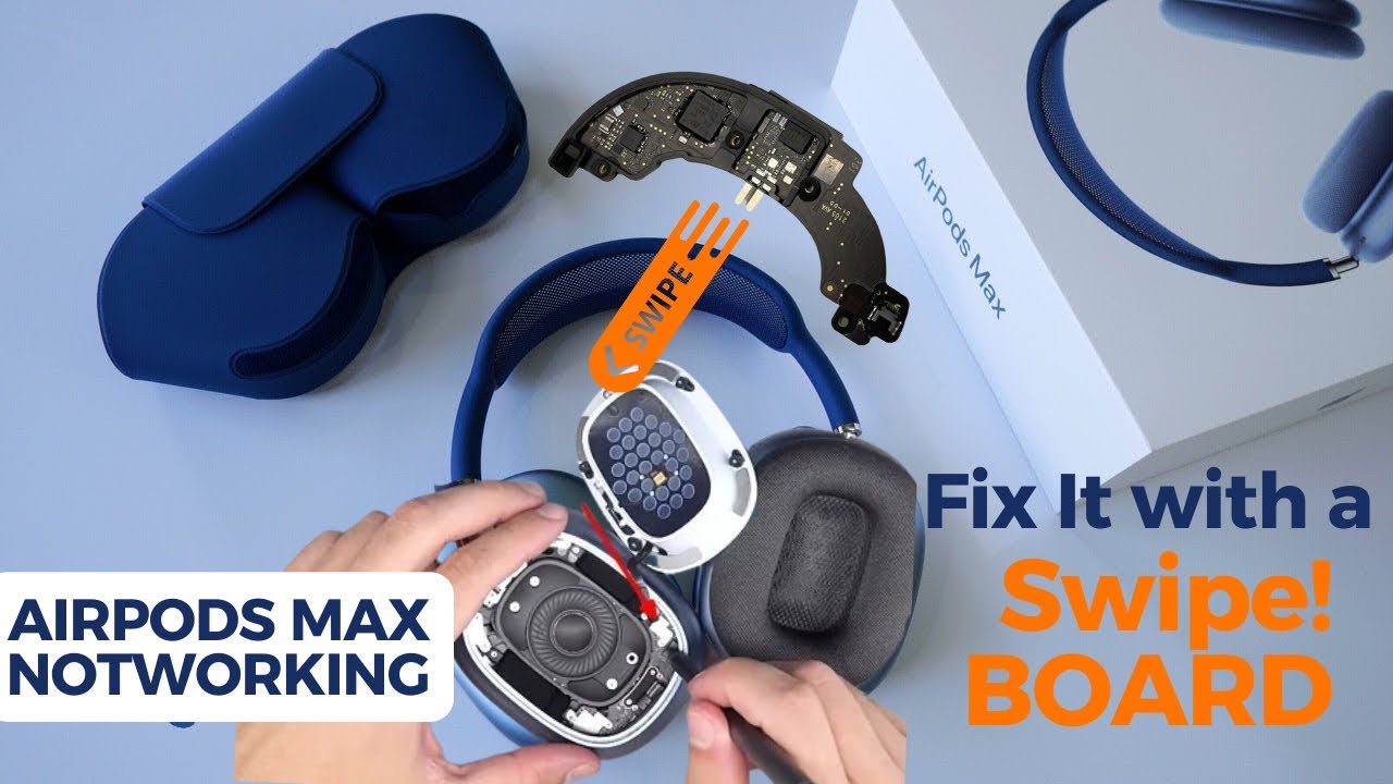 AirPods Max Fully Dead — Logic Board Swap & Repair Guide||@PJDGRepairHub ||