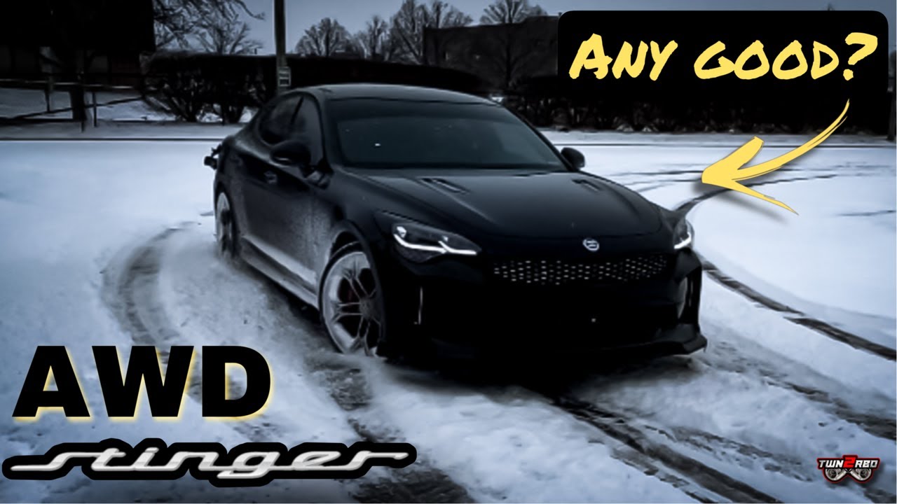 Kia Stinger AWD SYSTEM Review