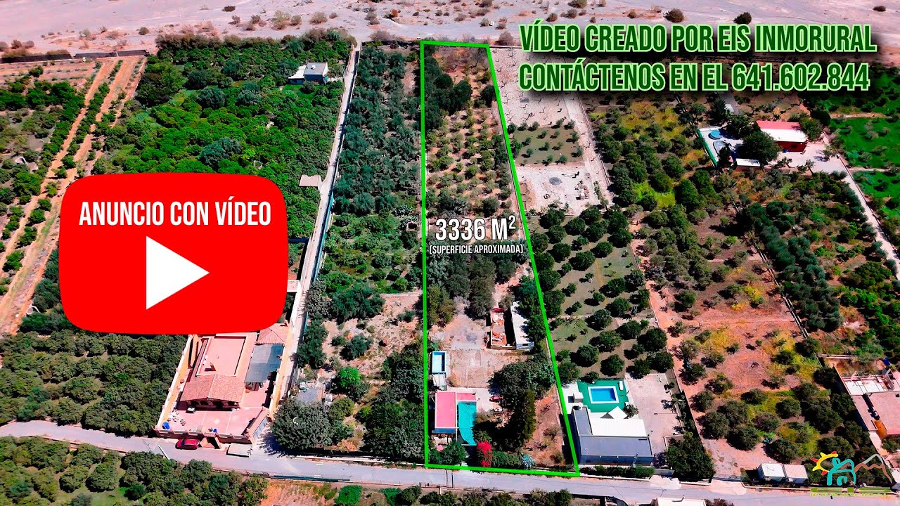 Cortijo rústico en Benahadux junto al río Andarax 🌳 Ideal para fines de semana y cultivo