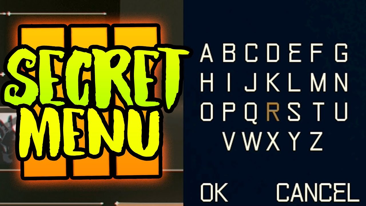 BLACK OPS 3: SECRET MENU HIDDEN IN DATA VAULT! (Hidden Call of Duty BO3 Easter Egg)