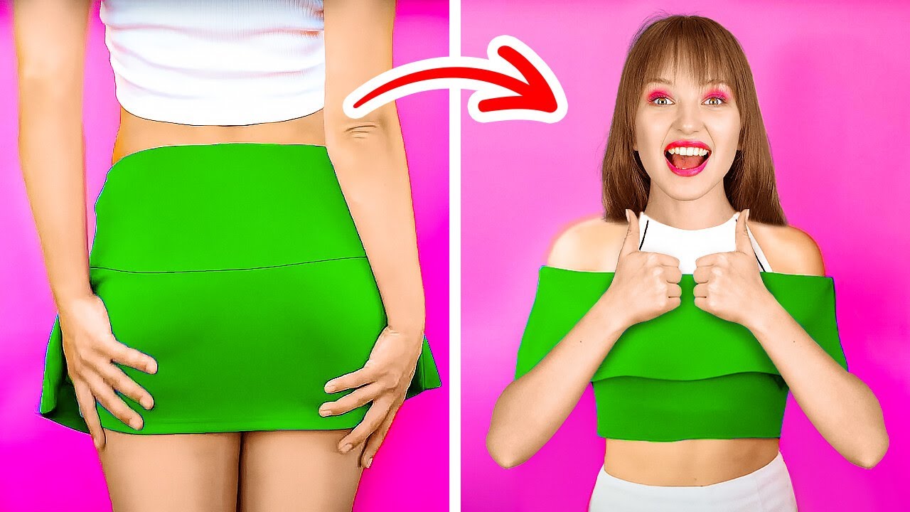 KIZLAR İ&Ccedil;İN ŞAHANE GİYİM T&Uuml;YOLARI || 123 GO! GOLD Giyim T&uuml;yoları ve Kolay Moda Taktikleri