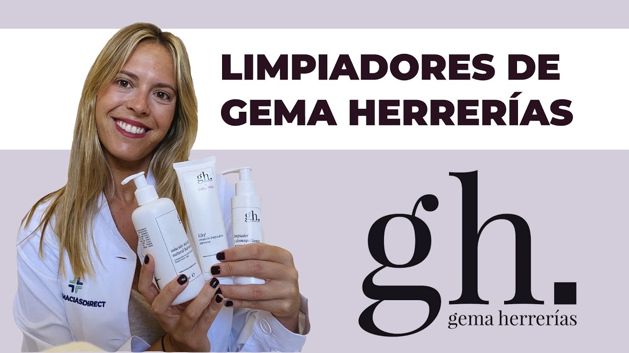 GEMA HERRERÍAS 👉🏻Conoce sus productos limpiadores🧴| Novedad en Farmaciasdirect