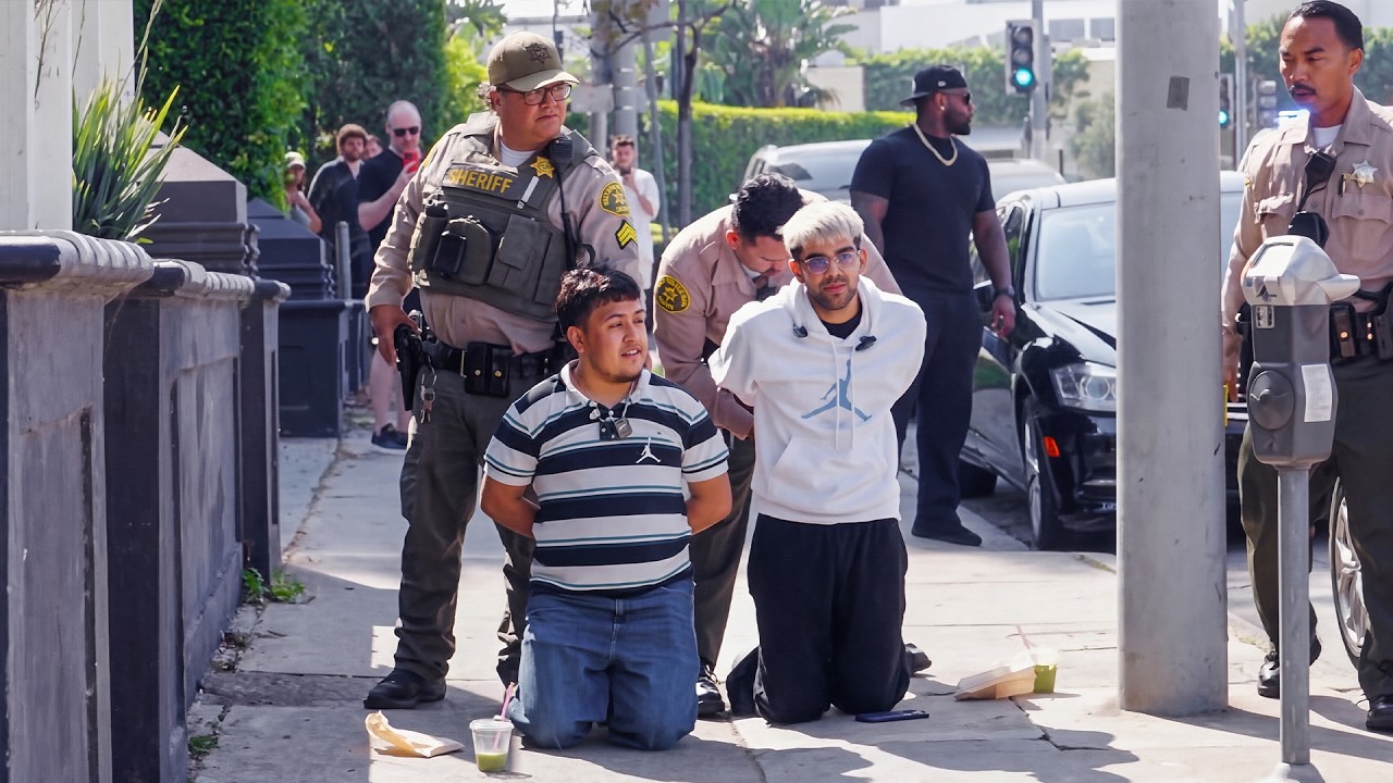 N3on и Benjy попали под прицел спецназа в прямом эфире...