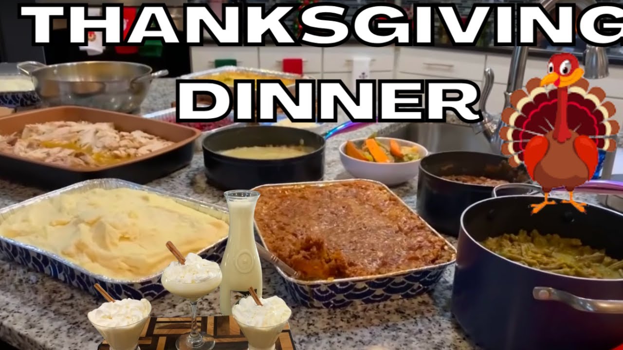 Thanksgiving Dinner at the Young's House