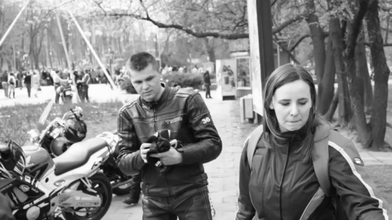 Ostatnie pożegnanie Mariusza przez motocyklistów