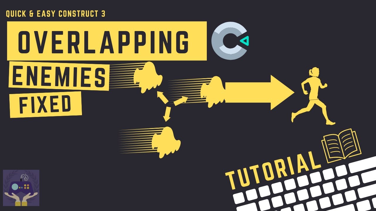 Stop enemy overlapping - Construct 3 Tutorial