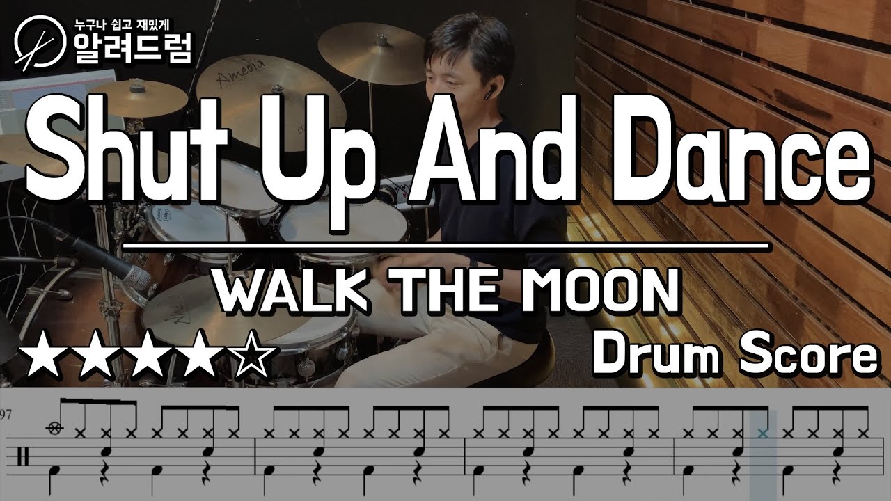 Shut Up and Dance - WALK THE MOON Drum Cover