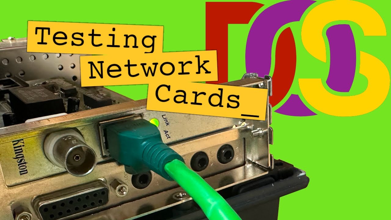 Into Retro Networks: Network Cards & Packet Drivers on DOS (Part 2)