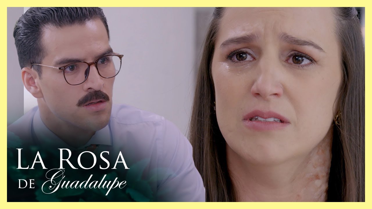 Inés tiene miedo porque aparece el hombre que marcó su rostro| La Rosa de Guadalupe 1/4 |  Por mi...