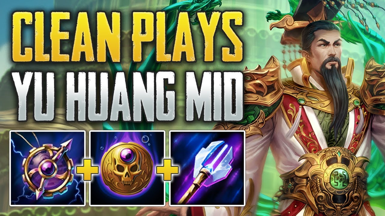 CLEAN PLAYS! Yu Huang Mid Gameplay (SMITE Ranked Conquest)