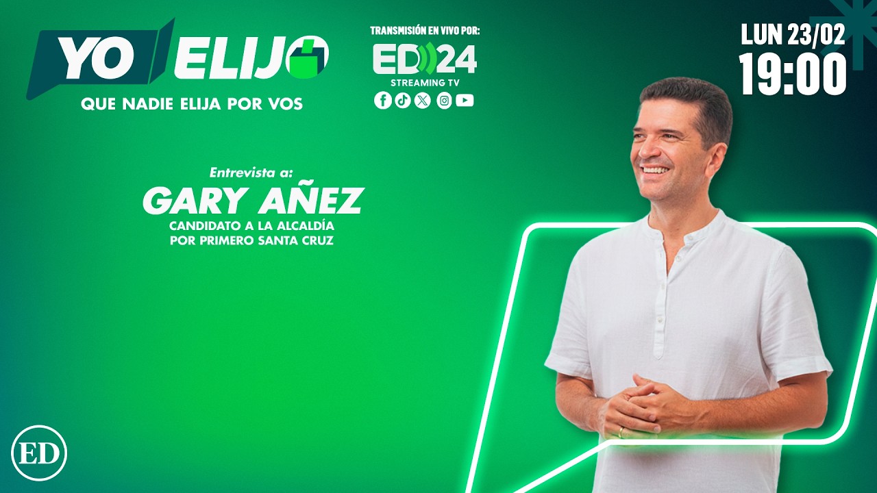#YoElijoVIVO | “Entrevista exclusiva a Gary Áñez”🗳️