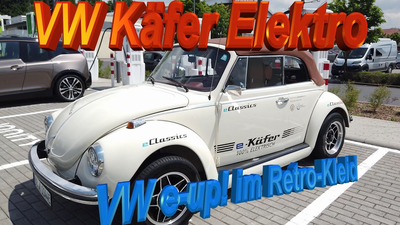 VW Käfer Elektro: e-up!-Technik im Retro-Kleid! www.e-Classics.eu macht´s möglich 😎