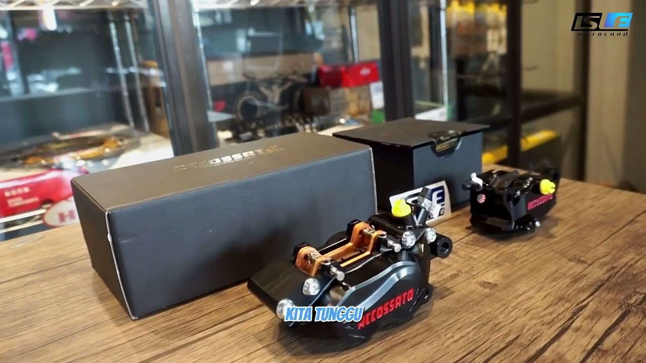Kaliper Accossato P4 & P2 CNC Billet : Made in Italy