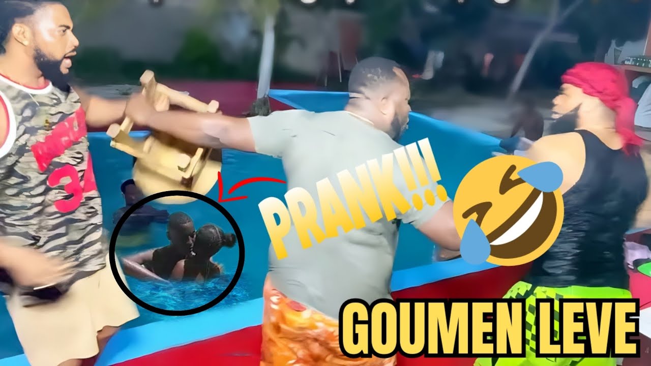 Prank gmax la🤣🤣🤣Saw pat remake nan piscine nan🤣🤣🤣|Tout bgy ap regle anmenmtan🤣🤣🤣
