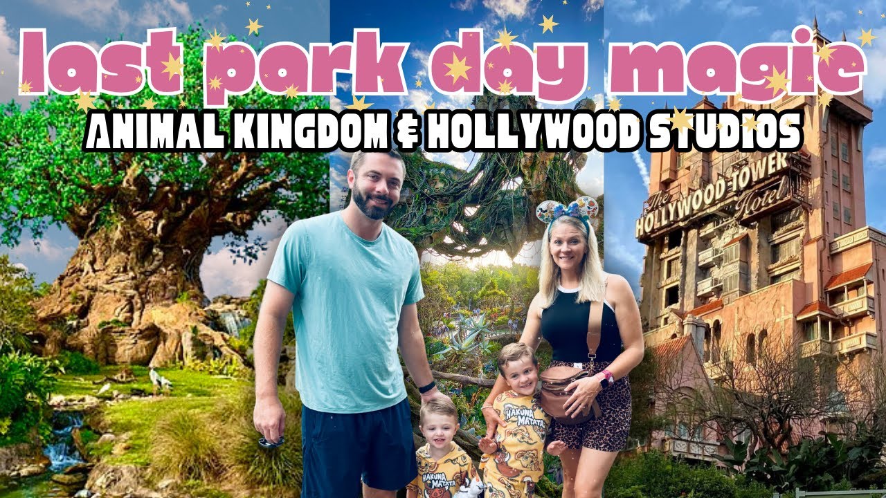 Hudson’s First Time on Tower of Terror 😱 | Disney World Animal Kingdom & Hollywood Studios