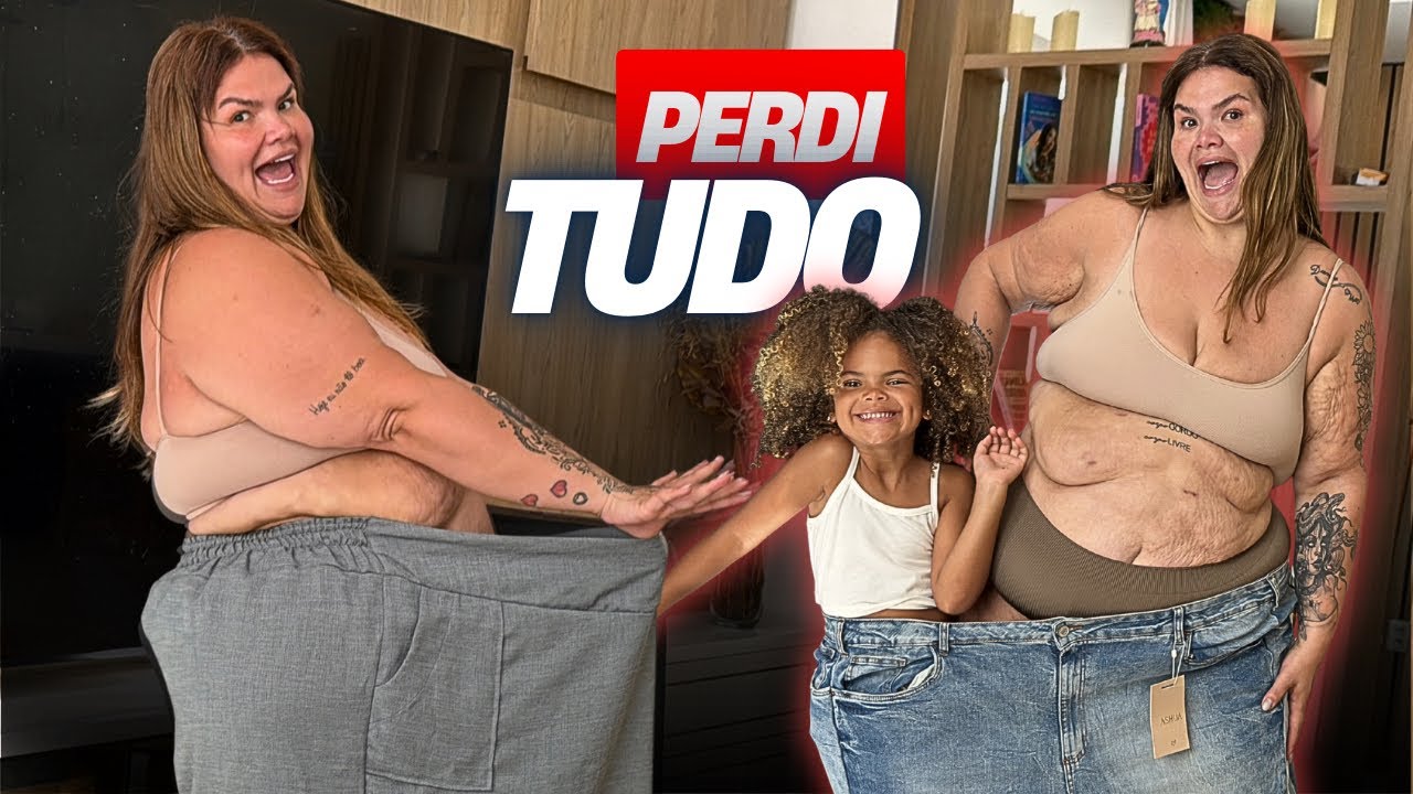 PROVANDO ROUPAS ANTES DA BARIÁTRICA - THAÍS CARLA