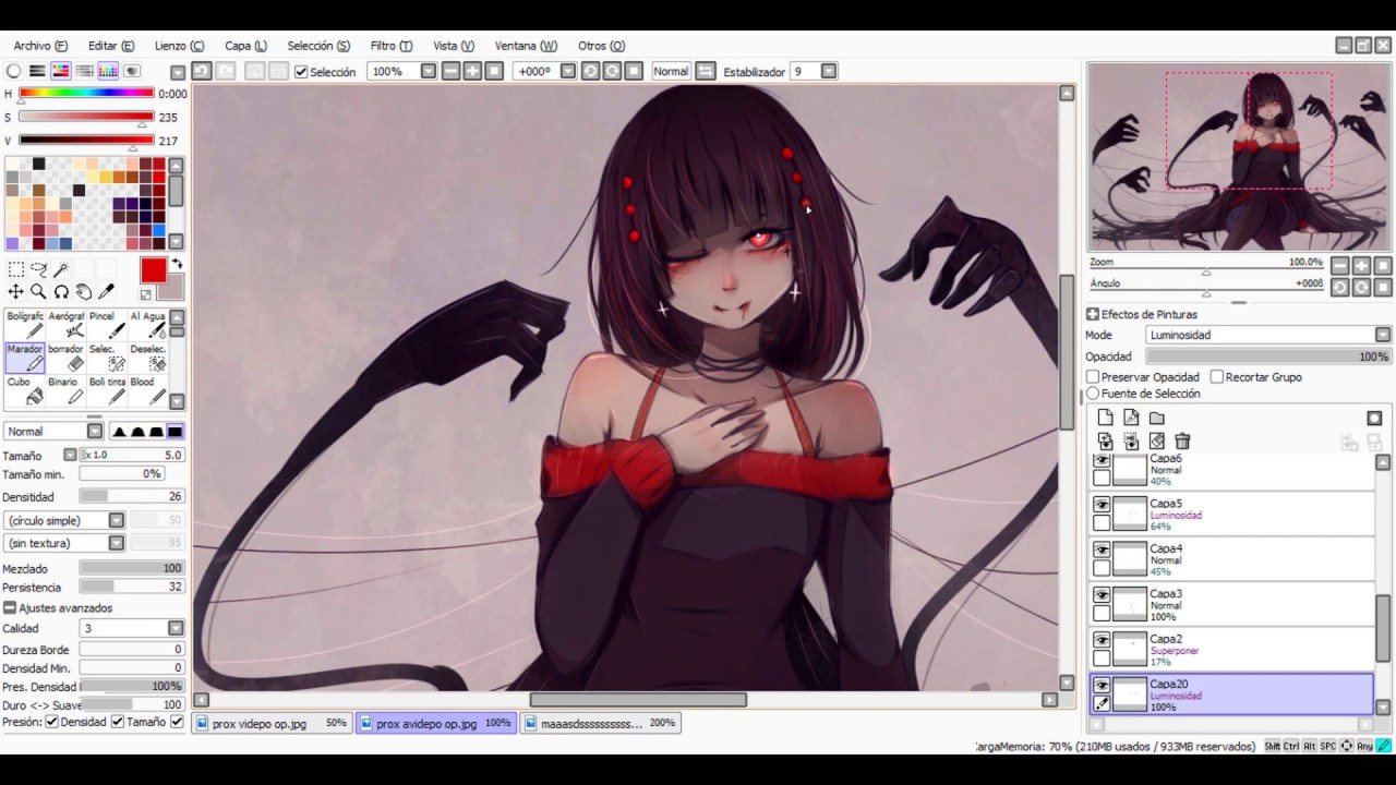 -- Lady Scarlet -- SpeedPaint