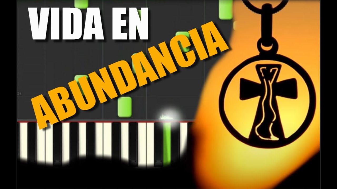 PIANO TUTORIAL!! VIDA EN ABUNDANCIA - Pascua joven - Musica Cristiana, Musica Catolica + L Y AC.