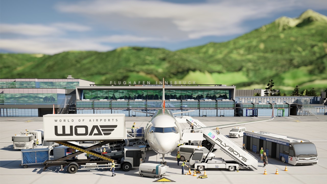 ✈️ Welcome to INN! 🇦🇹 Innsbruck International Airport | Update 3.5.0
