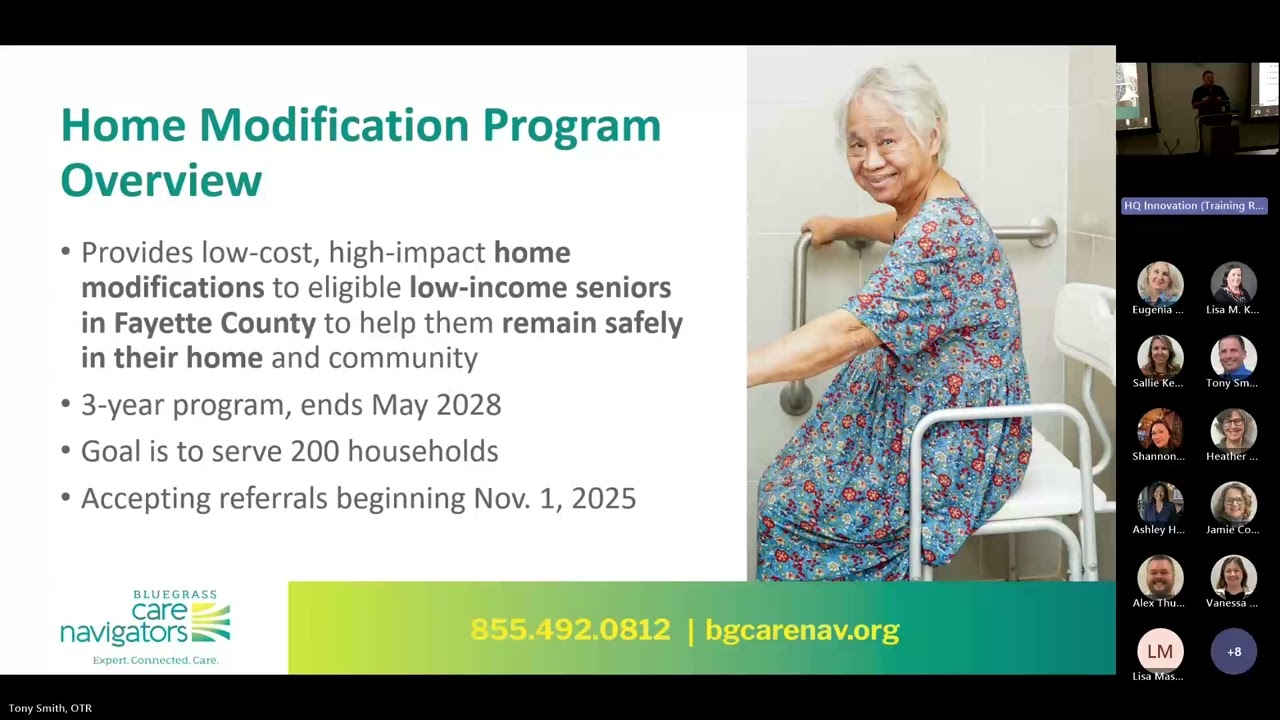 Home Modification Lunch and Learn